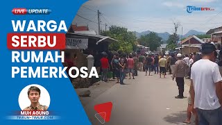 Warga Mannuruki Jeneponto Lempari Batu ke Rumah Pelaku Pemerkosaan, Polisi Langsung Mengamankan