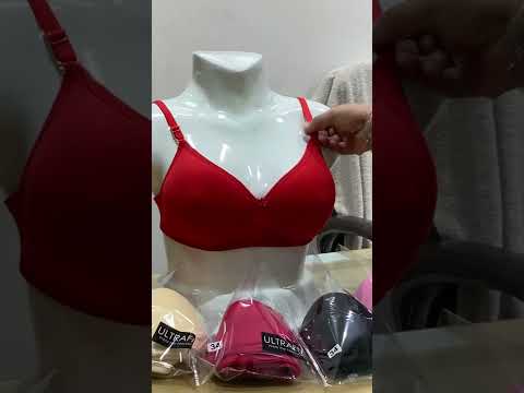 Red Women Lycra Bra, Size: 34/85, Plain at Rs 29 in Ahmedabad