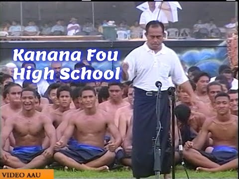 KANANA FOU HIGH SCHOOL : Pese fa'aleaganu'u & Taualuga (2008)