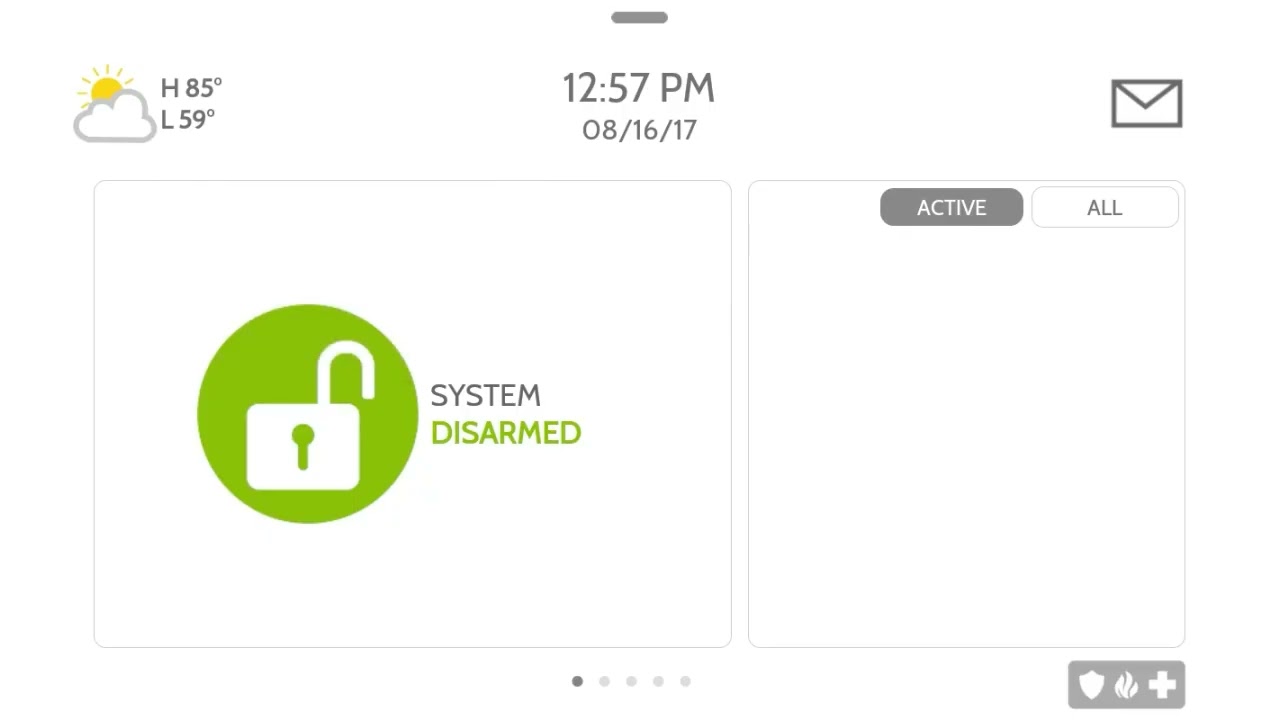 Qolsys IQ Panel Weather | Eastern Security Services