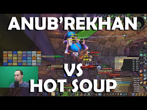 Anub'Rekhan Vs [HOT SOUP] | WoW Classic Naxxramas Boss Fight