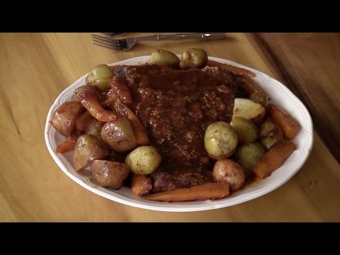 Ale-8-One Oven Brisket (3 1/2 Hours!)