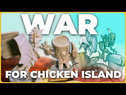 War for Chicken Island | Past 2am Gameplay with Quackalope