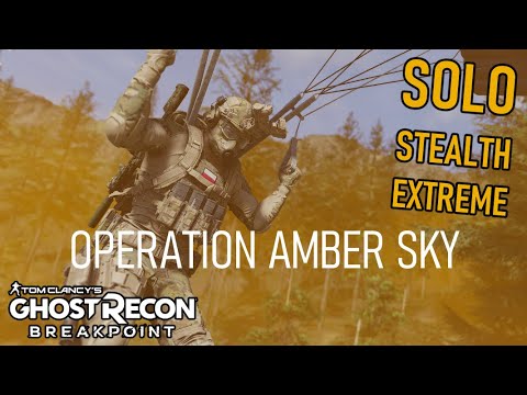 Ghost Recon Breakpoint | Amber Sky: The Devil We Want - Solo Stealth [No commentary]