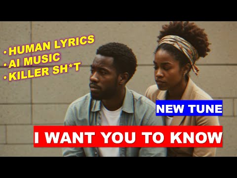 "I WANT YOU TO KNOW" (Human Lyrics x AI Music)