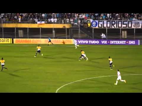 SANTOS FC 2 X 0 Criciúma pela 9ª Rodada Brasileirão 2014