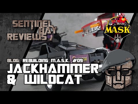 Rebuilding M.A.S.K. #09: Jackhammer & Wildcat, deutsch/German