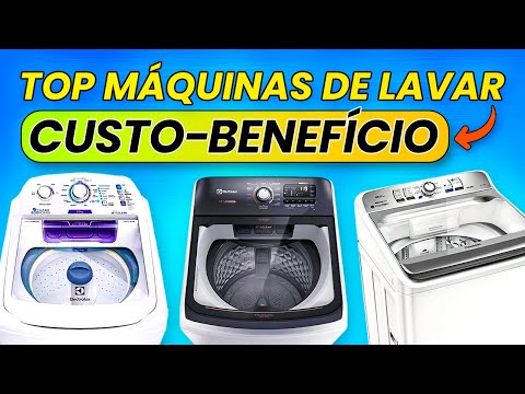 ✅ [ATUALIZADO] TOP 5 Melhores Máquinas de Lavar Roupa Custo-Benefício 2023