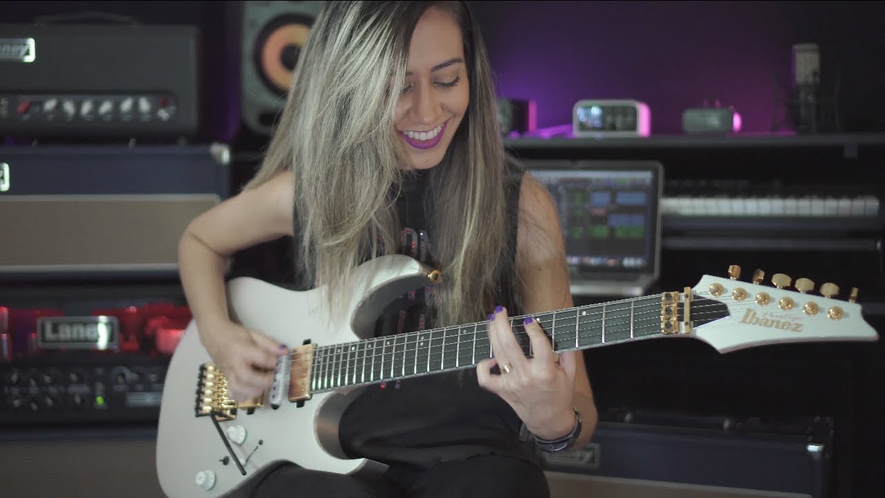 Lari Basilio - Dear D - (Seymour Duncan Alnico II Pro). - YouTube