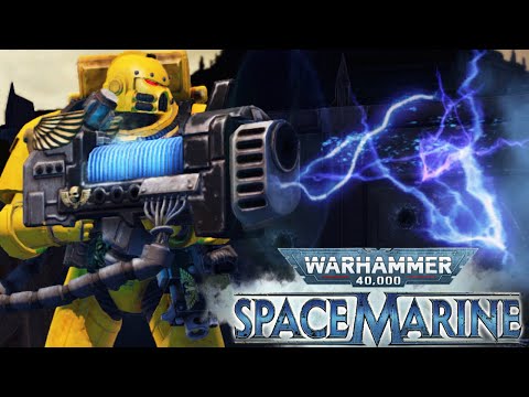 PLASMA CANNON GAMEPLAY: Astartes vs Orks! - Warhammer 40K: Space Marine, Augmented Mod