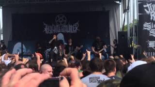 Thy art is murder - coffin dragger live at mayhem. Noblesville Indiana