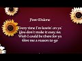 Post Malone Ft Swae Lee Sunflower Extended Lyrics Video