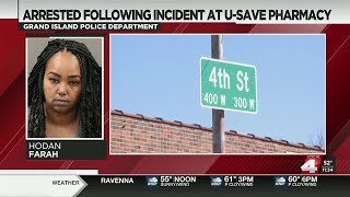 Grand Island woman arrested for attempted murder after incident at U Save Pharmacy
