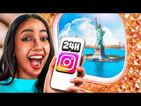 Instagram CONTRÔLE Ma VIE à NEW YORK Pendant 24H !