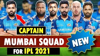 Mumbai Indians Squad IPL 2021 UAE Final Team | MI Team all players full list 2021 #MI #Rohit #IPL