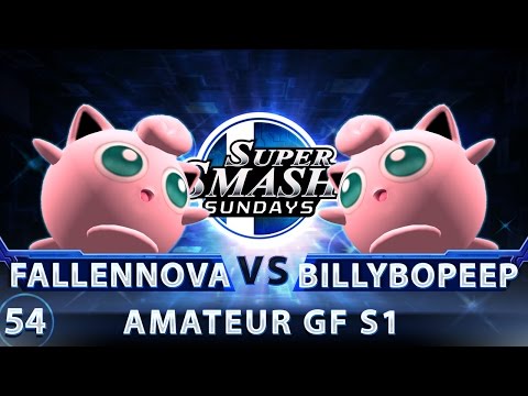 SSS 54 - Fallennova vs. BillyBoPeep - SSBM Amateur Grand Finals Set 1 - Smash Melee
