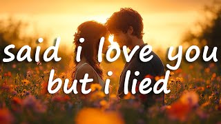 Download lagu Michael Bolton - Said I Loved You...But I Lied (Lyrics) mp3
