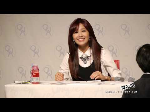 130927 QUA 팬싸 은지 캠 프리뷰 by. 꾸리.