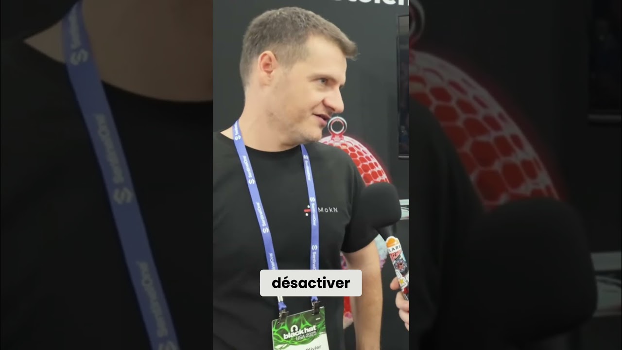 La technologie française contre le vol de données : Mokn ! #blackhat #defcon #lasvegas