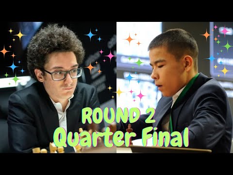 Fabiano Caruana vs Shamsiddin Vokhidov - Pro Chess League 2023 (Round 2, Quarter Finals)