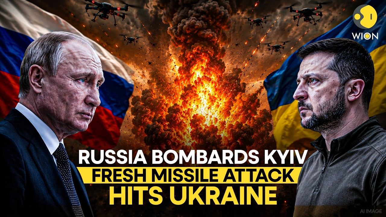 Russia-Ukraine War: Kyiv Bombarded, Russia Targeted By 600 Ukrainian Drones | WION Originals