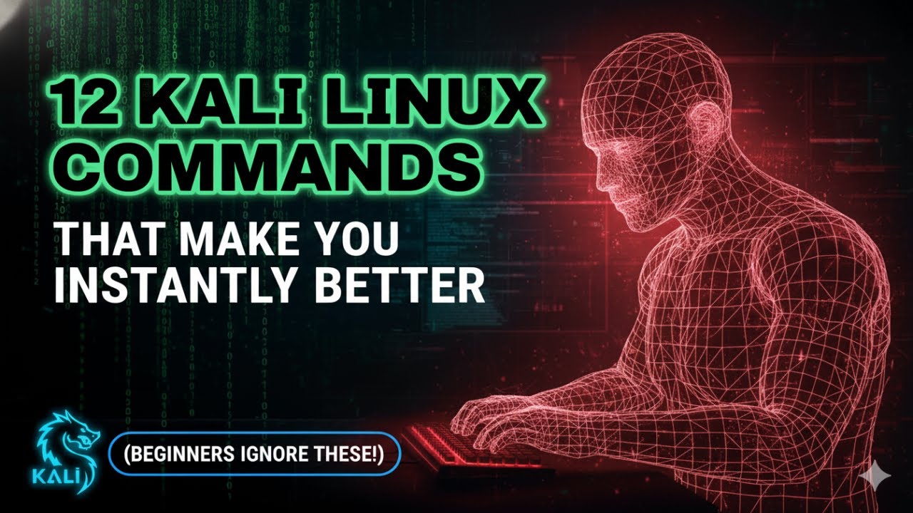12 Kali Linux Commands You Must Know (Beginners Ignore These!)