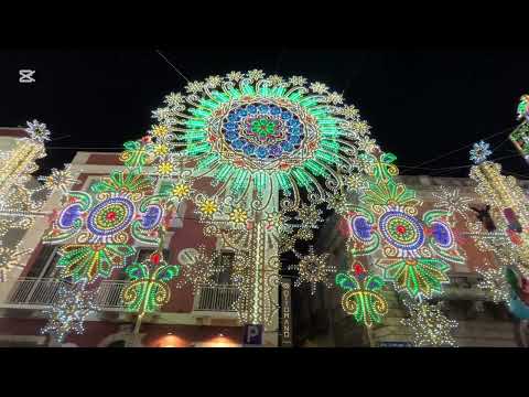 CASTELLANA GROTTE (BA) Madonna della vetrana 2025 - LUMINARIE FANIUOLO