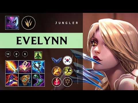 Evelynn Jungle vs Xin Zhao - KR Diamond Patch 26.03