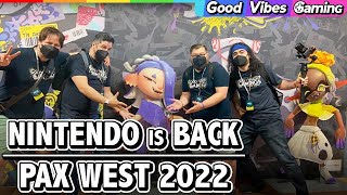 Nintendo Booth Tour @ PAX West 2022!