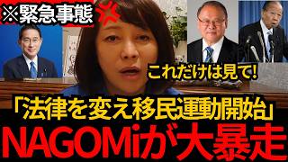 [日本保守党]※NAGOMiが法律を変え、移民運動を開始。有本がブチギレ、魂の叫びを聞いてください。[百田尚樹 有本香]