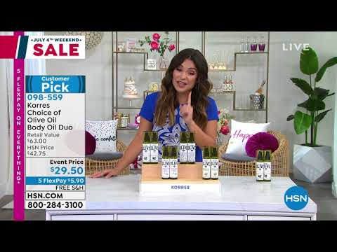 HSN | KORRES Beauty Celebration 07.05.2021 - 12 PM
