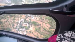 preview picture of video 'Amazing Bird's eye view of Katra vaishno devi - helicopter ride'