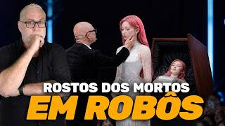 China Acaba de Lançar um Robô Humanoide com Rostos de Pessoas Mortas
