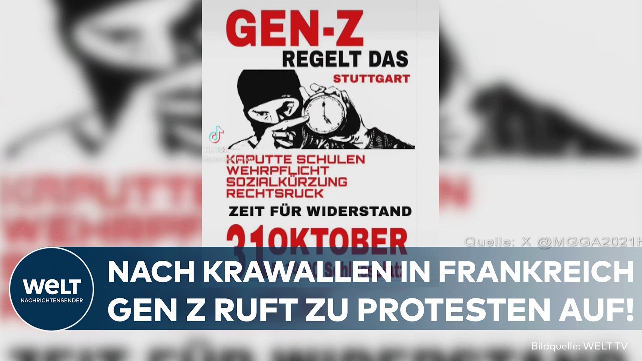 PROTESTE IN DEUTSCHLAND: Nach Krawallen in Frankreich! Polizei bereitet sich auf Großproteste vor