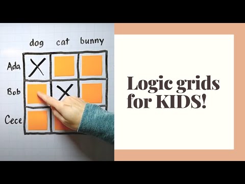 Part of a video titled KIDS Can Solve Logic Puzzles! (Total beginners) - YouTube