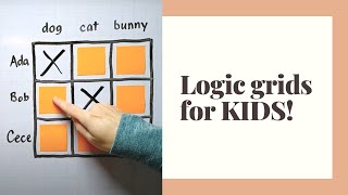 KIDS Can Solve Logic Puzzles! (Total beginners)