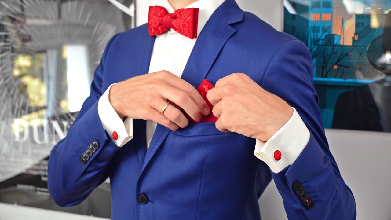 Jak składać poszetkę do garnituru - matuula.pl