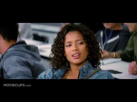 Larry Crowne trailer still: Tom Hanks and Julia Roberts on a scooter, hair in the wind