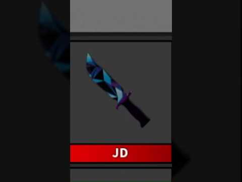 JD hates their own knife… #roblox #mm2 #jd