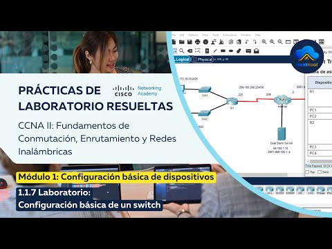 CCNAv7 II | Laboratorio resuelto | 1.1.7 Laboratorio - Configuración básica de un switch