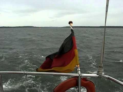 Sturmfahrt auf der Müritz