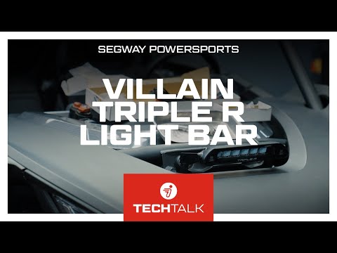 Installing the TRIPLE R Light Bar Kit on your Segway Villain | Segway Tech Talk