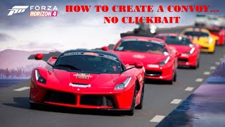 How to make convoy in Forza Horizon 4 (no clickbait, 3rd attempt is successful)