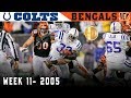 The Most High-Octane First Half in NFL History! (Colts vs. Bengals, 2005) | NFL Vault Highlights