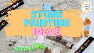 Fun Stone Painting Ideas for Kids | DIY Projects for Summer | Rock Art Painting