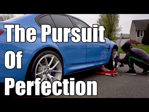 Installing tiny spacers on big wheels - F80 BMW M3 upgrade?