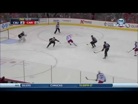 Columbus Blue Jackets @ Carolina Hurricanes 2nd period recap