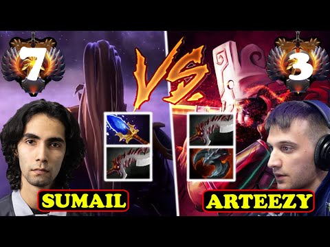 SUMAIL VS ARTEZY EPIC BATTLE NA TOP TIER GAME VOID SPIRIT VS JUGGERNAUT WHO WOULD WIN? | DOTA2ORBS