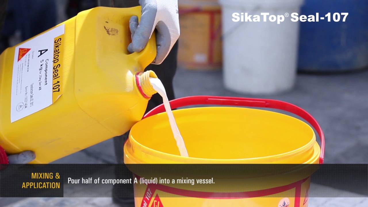 productvideo SikaTop Seal 107 set 25kg