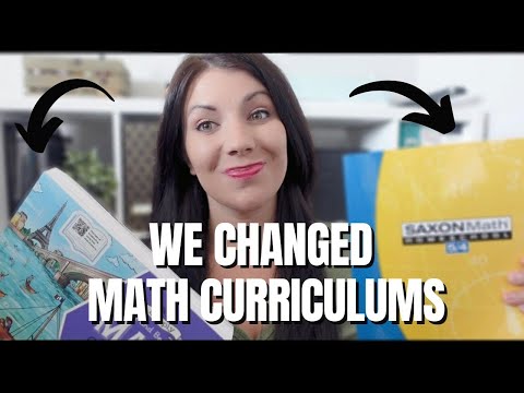 WE CHANGED OUR MATH CURRICULUM - Here's Why You Should Switch To Saxon Math 5/4